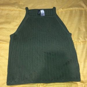 cropped tank top